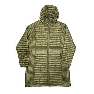 LL Bean Women's Ultralight 850 Down Coat Green XL